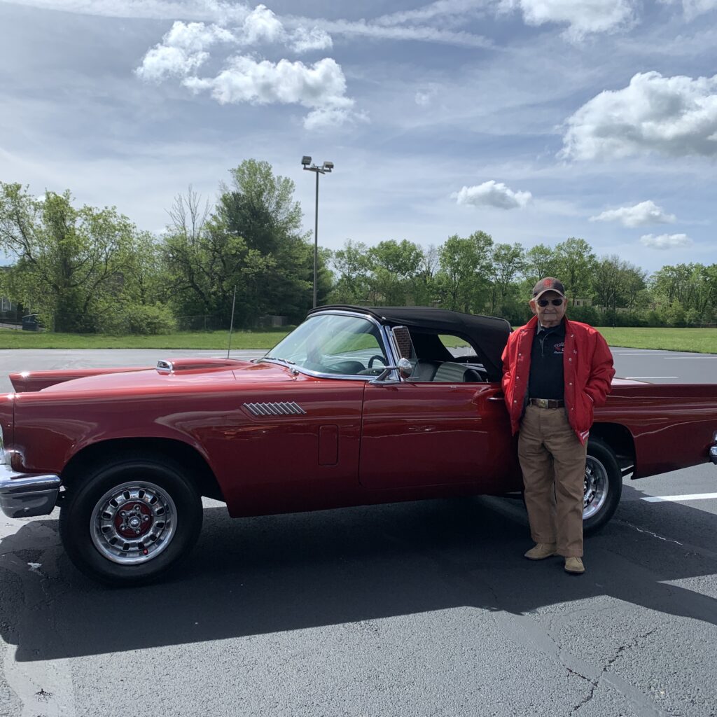 Wally Stronski-Ford Thunderbird Convertible